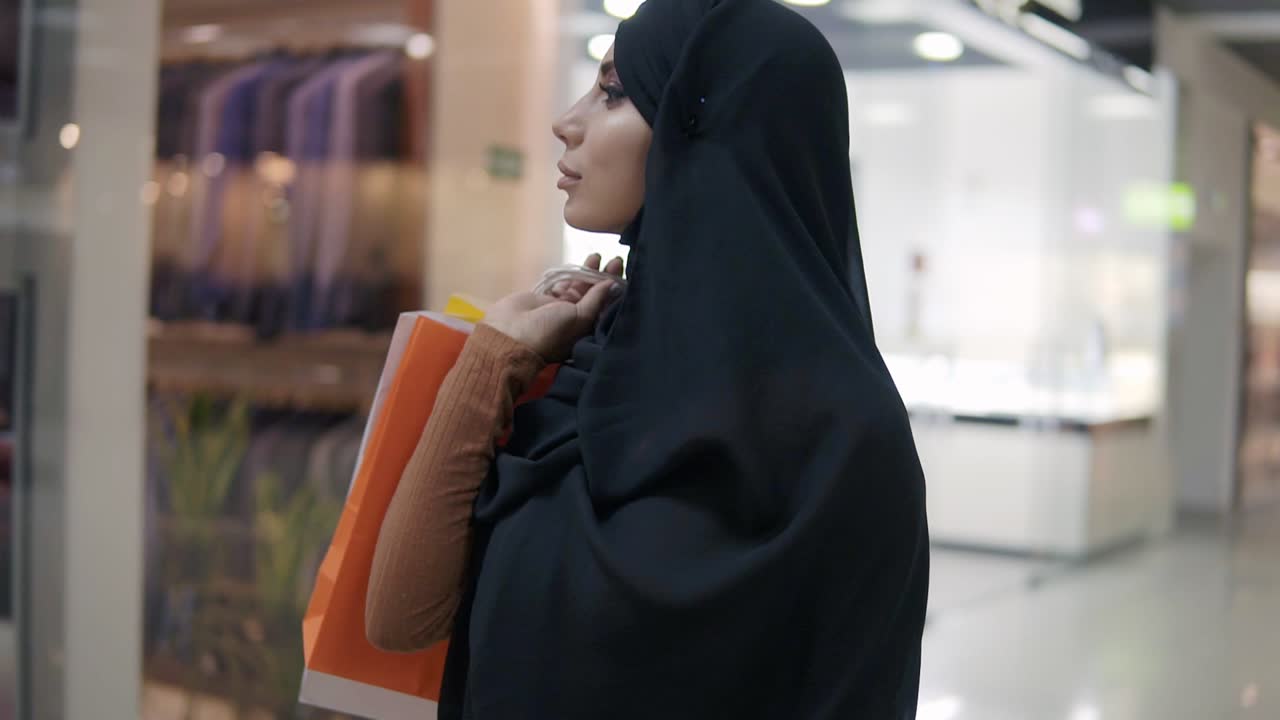 Hijab Face Muslim Shoulder Bag Women Casual Totes Large Capacity